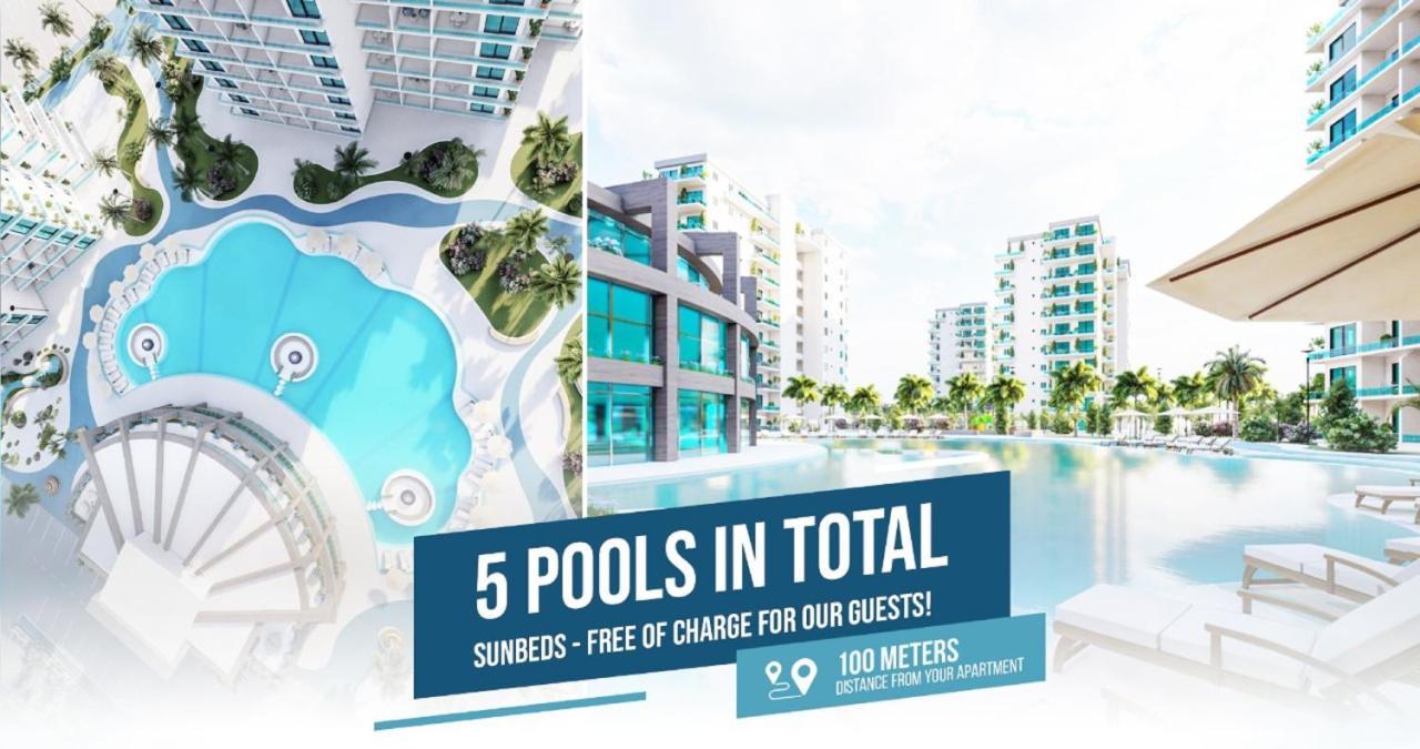 Sophia Pool Apartments In Caesar Blue Resort, Fixed Lunch Till 3Pm, Gym, Swimming Pools, Sauna, Hammam, Kids' Club Available Perivolia tou Trikomou エクステリア 写真